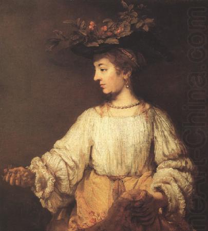 Flora (mk33), REMBRANDT Harmenszoon van Rijn